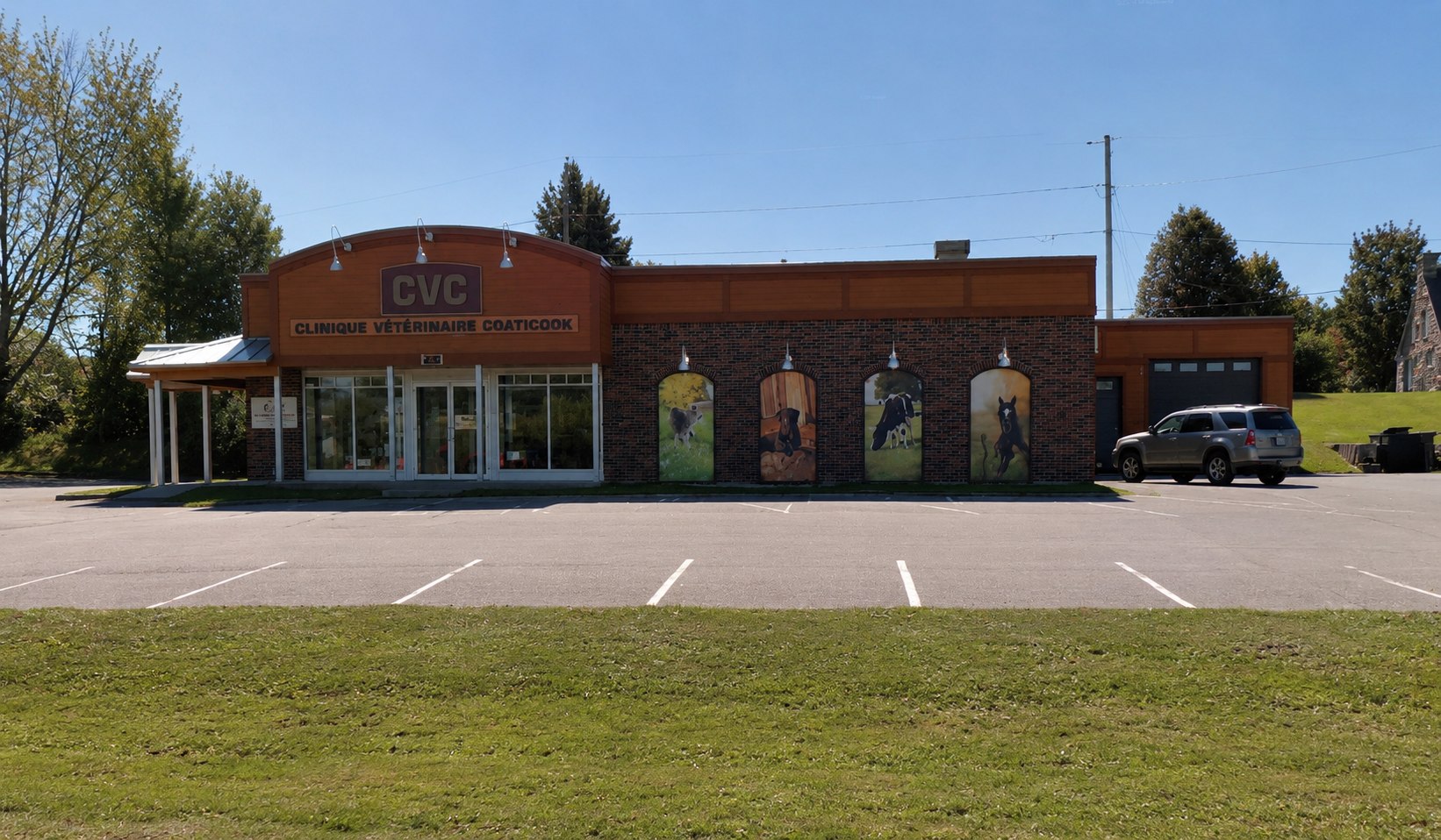 La Clinique Vétérinaire de Coaticook vers 2015